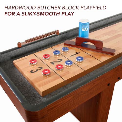 Hathaway Challenger Shuffleboard Dark Cherry
