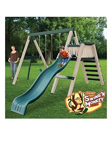 CONGO Swing'N Monkey 2-Position Swing Set Beige