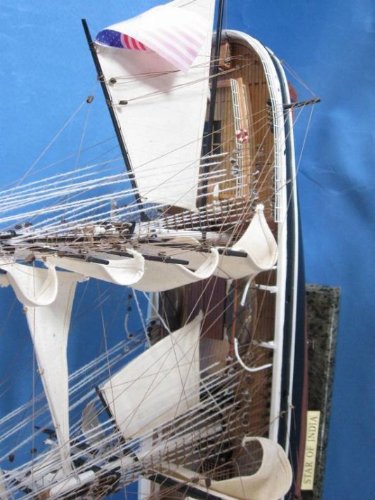 Handcrafted Nautical Decor Hampton Nautical Star of India Model Ship 50" Fully Assembled