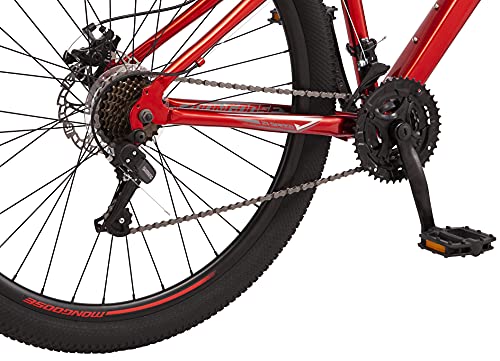 Mongoose Flatrock DX Hardtail Mountain Bike Red