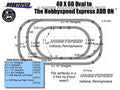 FastRack 40x60 HOBBYSPEED Express Track Layout Add-On Pack