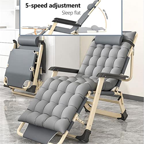 Natliedop Zero Gravity Chair Adjustable Reclining Patio Lounger Recliner X2