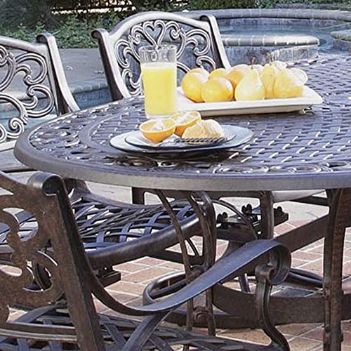 Homestyles 7 Piece Outdoor Dining Set Bronze