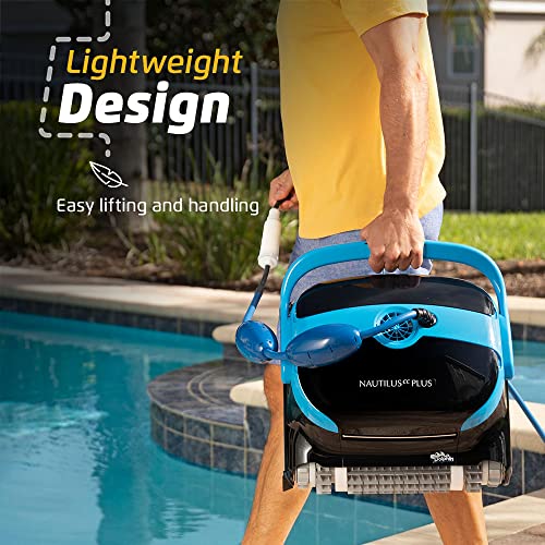 Dolphin Nautilus CC Plus Wi-Fi Robotic Pool Vacuum Cleaner Black