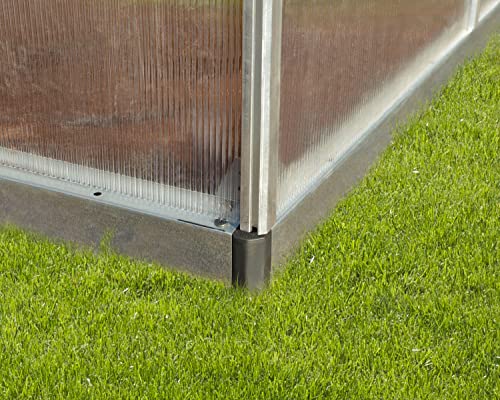 Palram Canopia Bella 8' x 12' Greenhouse Silver