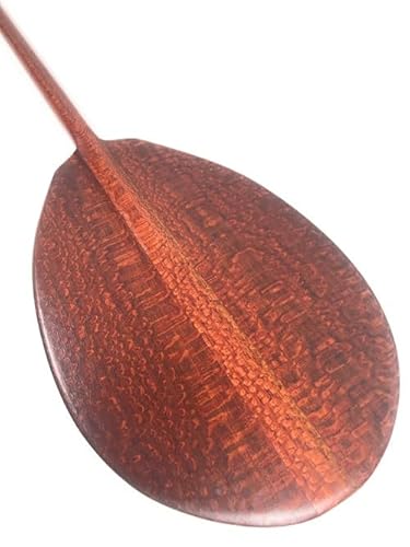 Tikimaster Rare Snakewood Decorative Outrigger Paddle 60 in Yellow