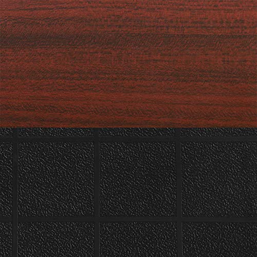 Regency Kee Height Adjustable Classroom Table Set with 18" Andy Chairs Mahogany/Black
