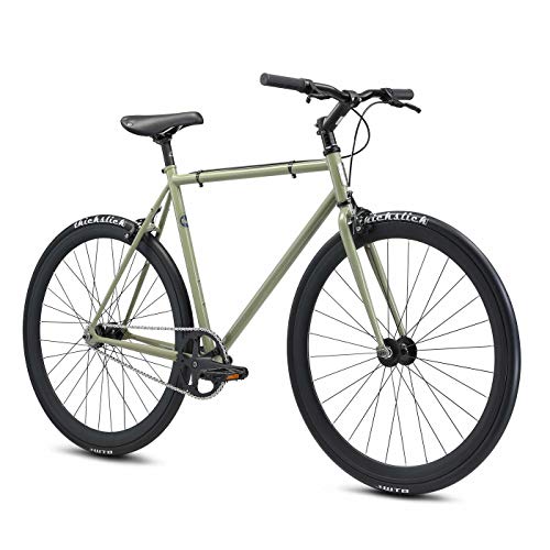 FUJI Declaration Urban/Single Speed Bike 2022 (55 cm) Khaki Green