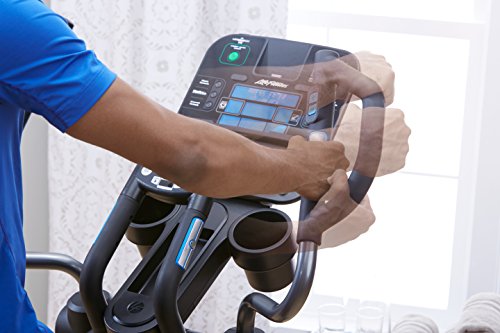Life Fitness E5 Cross Trainer Elliptical Exercise Machine with Go Console Titanium