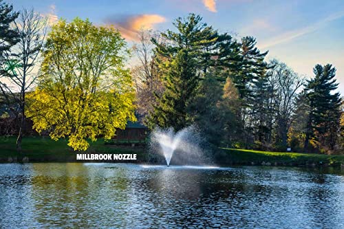 Scott Aerator Great Lakes Large Pond Fountain 3/4 HP 115V 100ft Cord 5 Patterns
