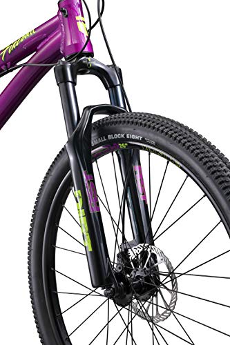Mongoose Fireball Dirt Jump Mountain Bike 26-Inch Mechanical Disc Brakes Purple