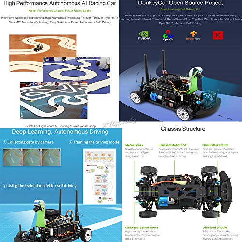 XYGStudy JetRacer Pro AI Kit Accessories for Jetson Nano Racing Robot Car