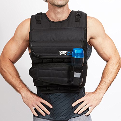 RUNmax RUNFast Weighted Vest 100lbs Black