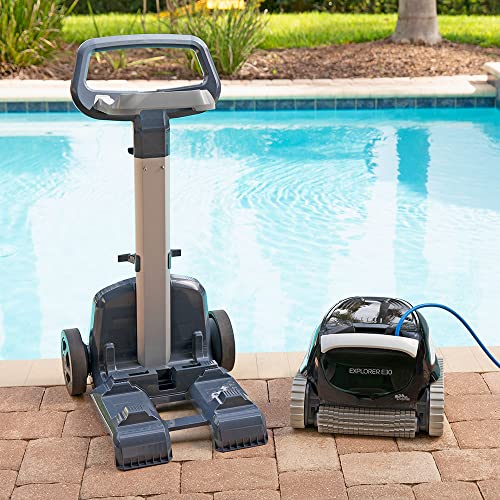 Dolphin Explorer E30 Wi-Fi Robotic Pool Vacuum Cleaner Black