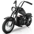 ELEMARA Electric Dirt Bike Kids 15mph 150lb Max Black
