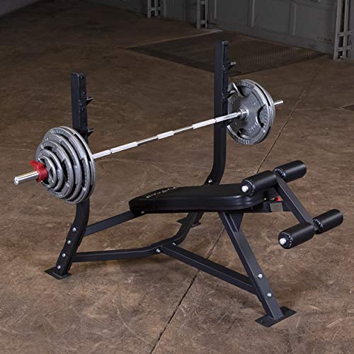 Body-Solid ProClubline SODB250 Olympic Decline Bench Black