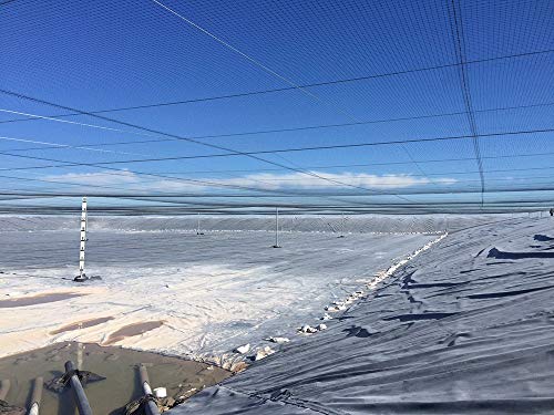 OldMacDonald Professional Grade Bird Netting 14ft x 4920ft Black