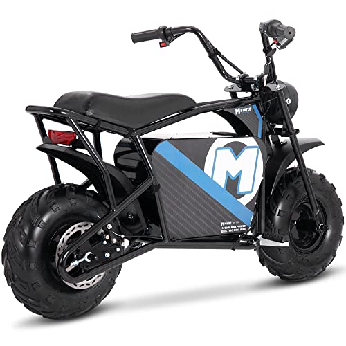 MotoTec 48v 1000w Electric Mini Bike Large Black