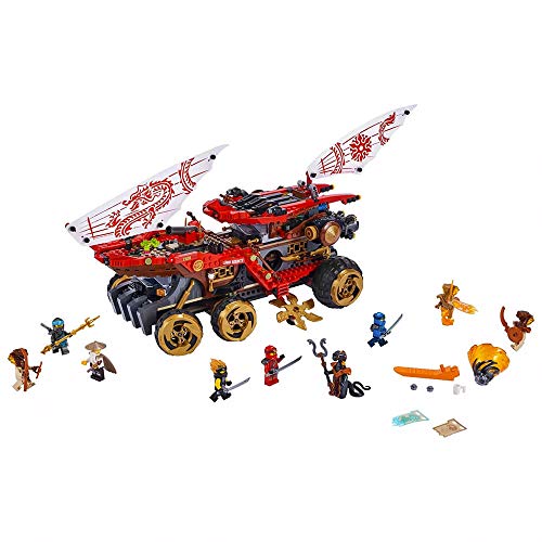 LEGO NINJAGO Land Bounty 70677 Building Set with Ninja Minifigures Multicolor