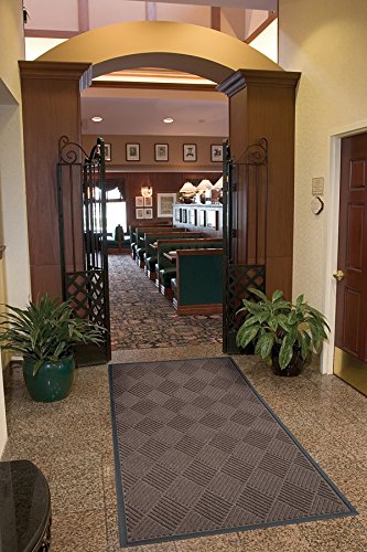 American Floor Mats Waterhog Premier Entrance Mat 4' x 20' Gray Ash