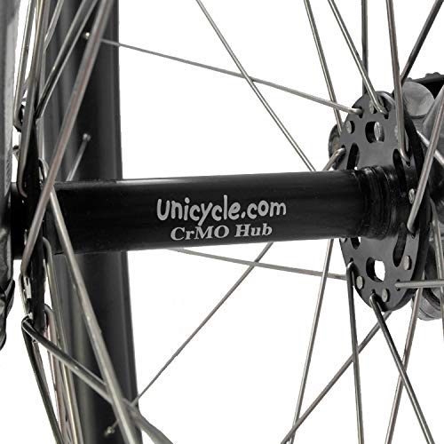 Unicycle.com UDC Titan 36" Trainer Unicycle - CrMo Spindled Hub Grey