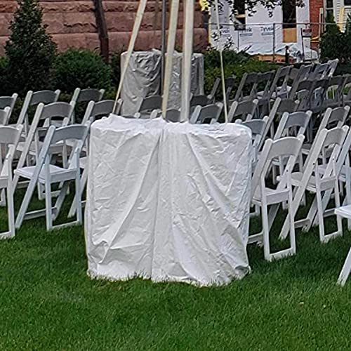 TentandTable Moose Supply 55 Gallon Drum Cover 25 Pack White
