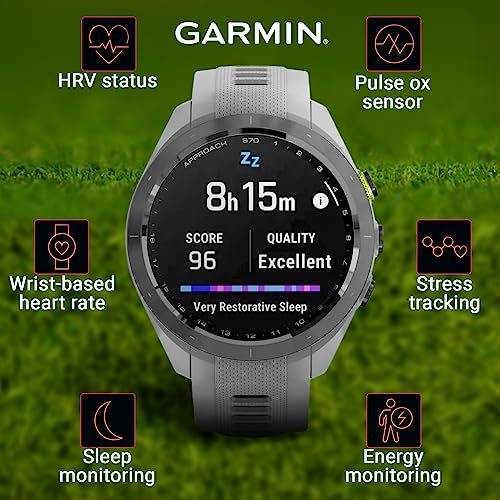 Wearable4U Garmin Approach S70 Golf Smartwatch Gray