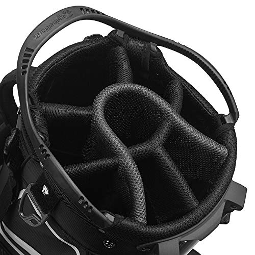 TaylorMade Stand 8.0 Bag Black/White/Charcoal