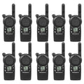 Motorola Solutions 10 Pack CLS1410 Two Way Radio Walkie Talkies Black