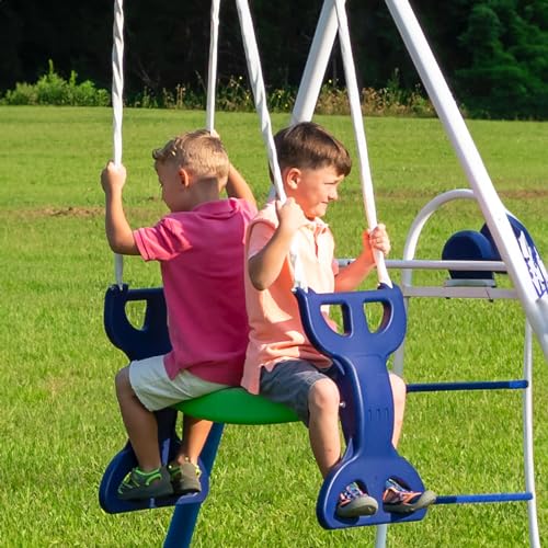 XDP RECREATION All Star Outdoor Kids Swing Set Blue