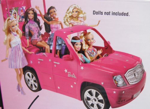Barbie Fashionistas Ultimate Expandable Limo with Vanity and Mirror (2010)
