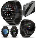 Wearable4U Garmin Descent Mk3i Titanium Dive Computer with Extra-Long Strap & Gift Bundle Mk3i Titanium w/ Titanium Band