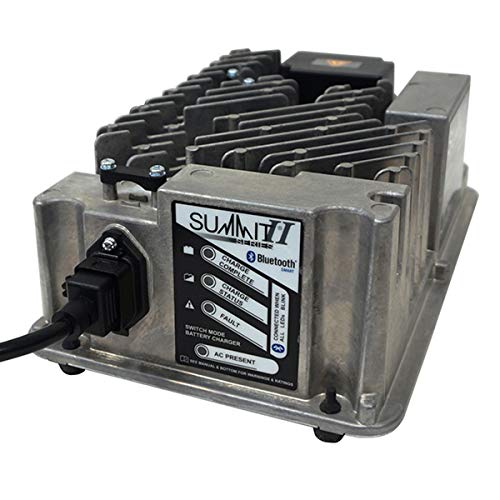 Performance Plus Carts Lester Summit Series II Golf Cart Battery Charger 650W 36V/48V | 5/16 inch Ring Terminals | Lead-Acid Battery Packs