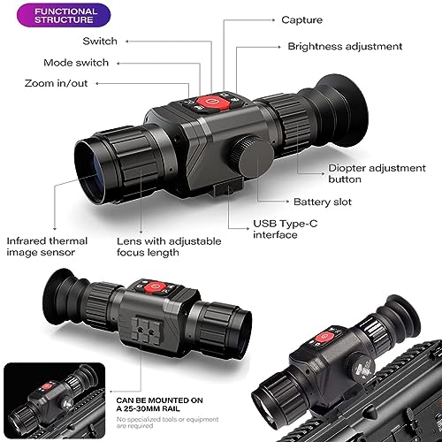 GOYOJO Thermal Imager Sight Camera CS-6 75mm Focal Length