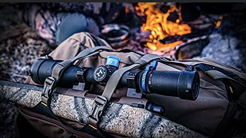 Huskemaw Optics 5-20x50mm Blue Diamond Rifle Scope with Huntsmart Reticle Matte Black