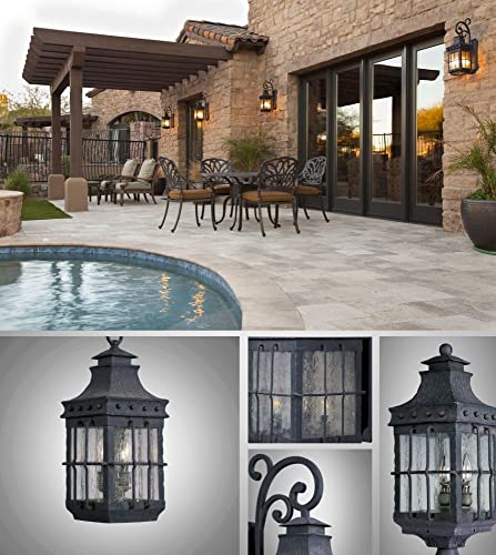 Maxim Nantucket 4 Light Outdoor Wall Lantern Country Forge