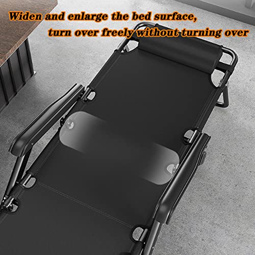 Natliedop Oversized Zero Gravity Chair Folding Portable Recliner with Adjustable Headrest Recliner X2
