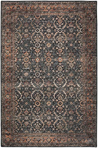 Dalyn Rugs Jericho JC1 Area Rug 10' x 14' Charcoal