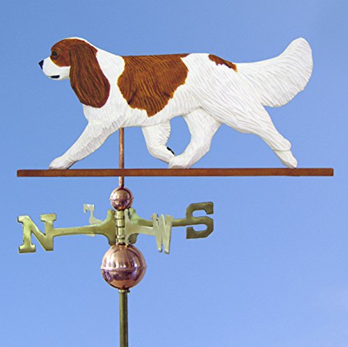 Cavalier King Charles Hand Carved & Painted Weathervane Blenheim 22 Inch