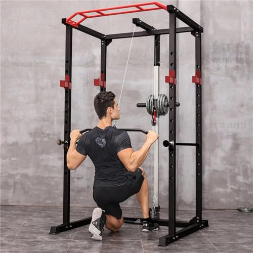 PRODC Power Cage Squat Rack 1000-Pound Capacity Black
