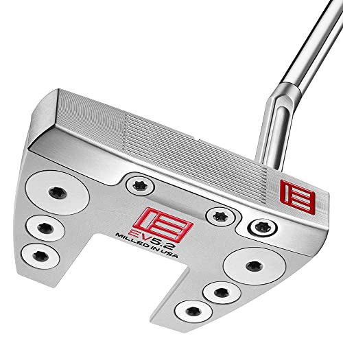Evnroll 2023 EV5.2 Mallet Putter RH Satin Short Plumber TourTac White