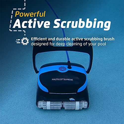 Dolphin Nautilus CC Supreme Robotic Pool Vacuum Cleaner Black