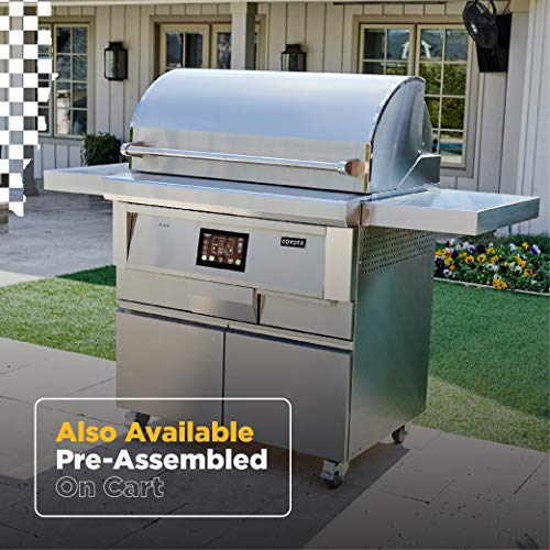 COYOTE OUTDOOR LIVING 36" Built-in Pellet Grill Stainless