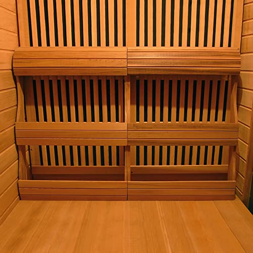 Blue Wave Heatwave 6-Person Cedar Sauna with Carbon Heaters