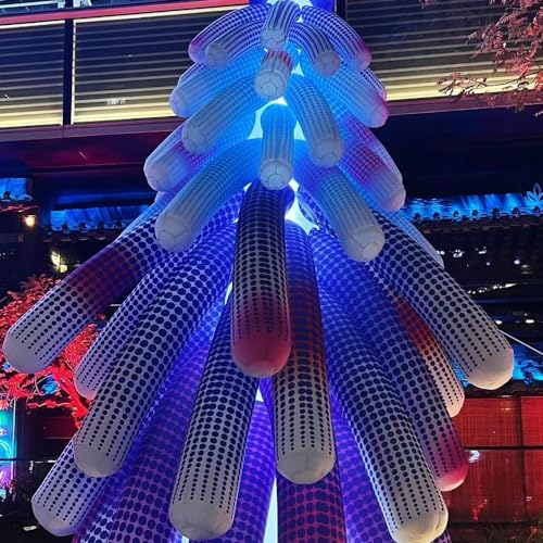 HOAELOS Inflatable Giant Christmas Tree Decorations 33 Feet