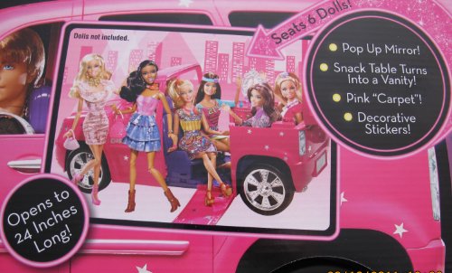 Barbie Fashionistas Ultimate Expandable Limo with Vanity and Mirror (2010)