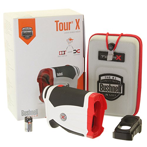 Bushnell Tour X Jolt Golf Laser GPS/Rangefinder White