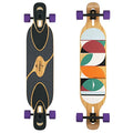 Loaded Boards Dervish Sama Bamboo Longboard Flex 1 with Orangatang Durian 75mm/83a Wheels