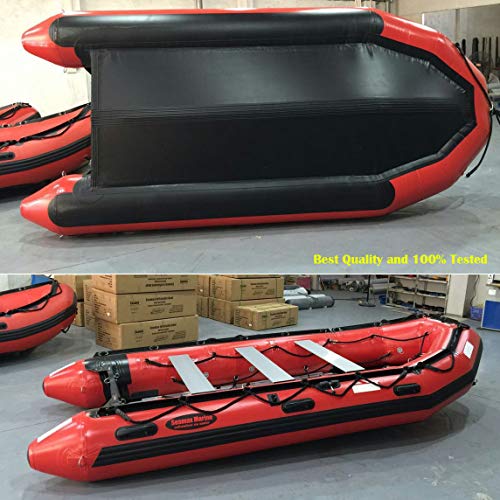 Seamax Ocean430T Commercial Grade Inflatable Boat 14ft Red
