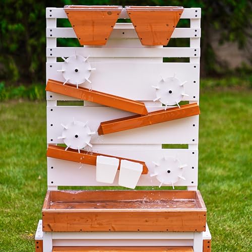 Avenlur Wooden Water Table for Kids 3+ - Large Indoor/Outdoor Play